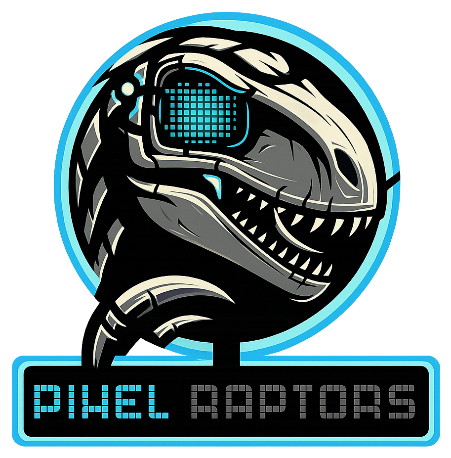 Pixel Raptors logo