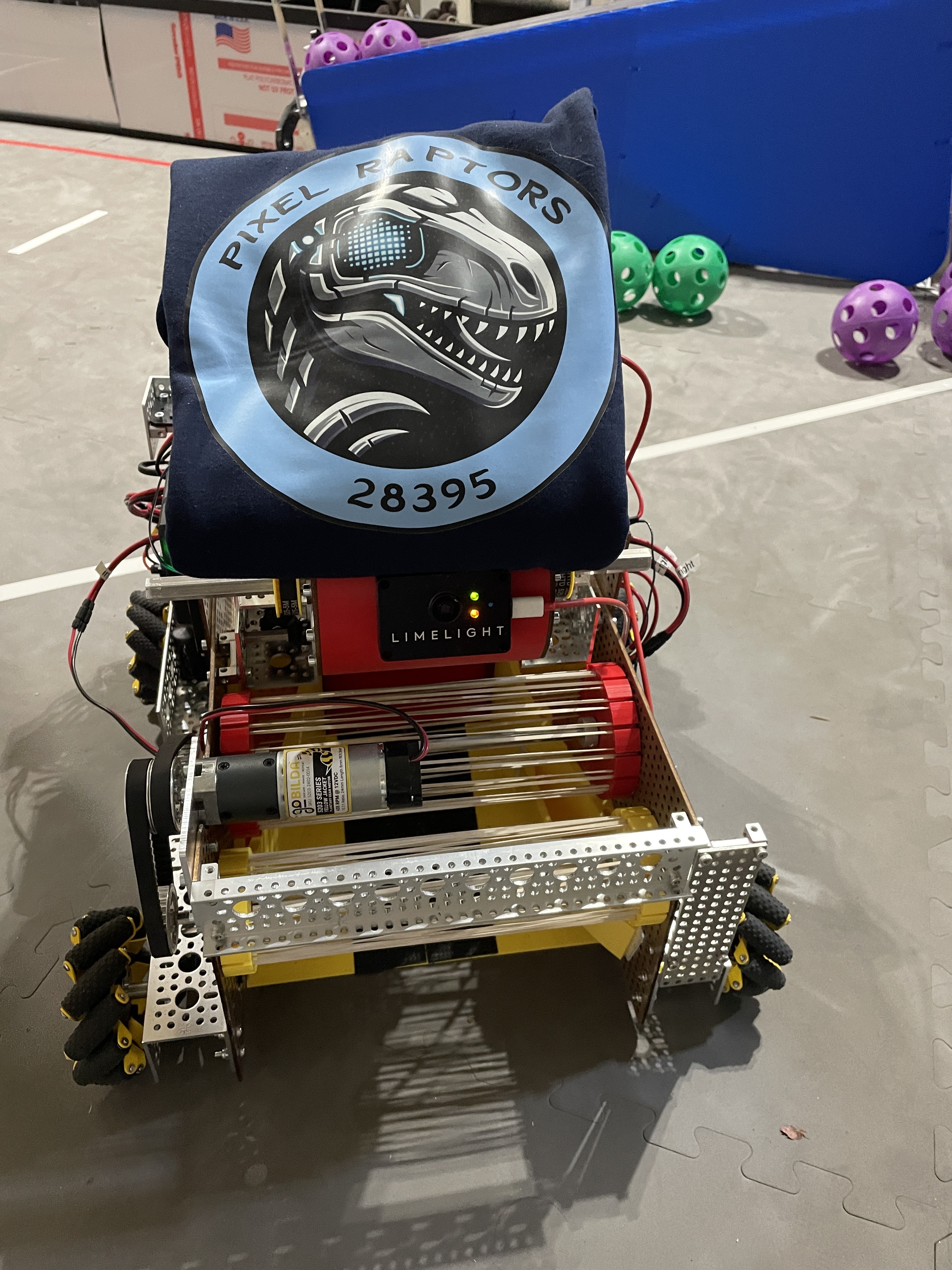 Electronics and wiring close-up